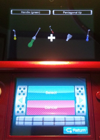 Gameplay on the 3DS