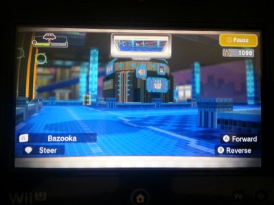 ...and the same moment from the gamepad perspective.